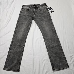 True Religion Jeans Bounty Grey Wash Ricky Relaxed Straight Size 31